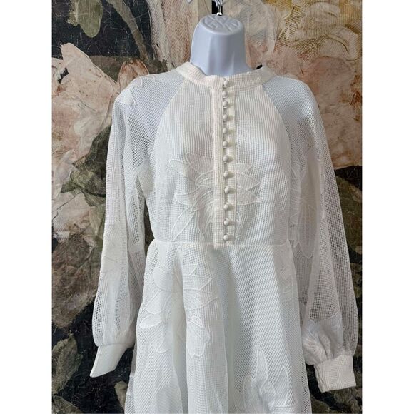 New Anthropologie x Mare Mare Sabine Embroidered Mini Dress sz XS. - Picture 6 of 9